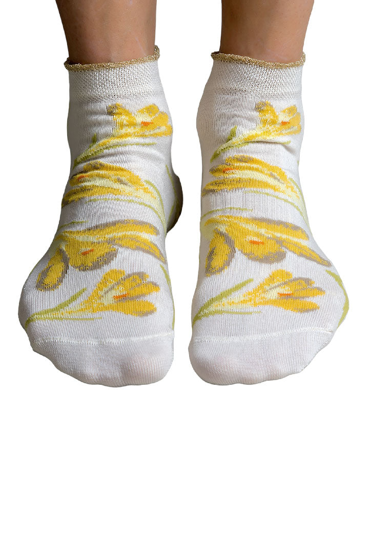 CROCUS FLOWERS SOCKS