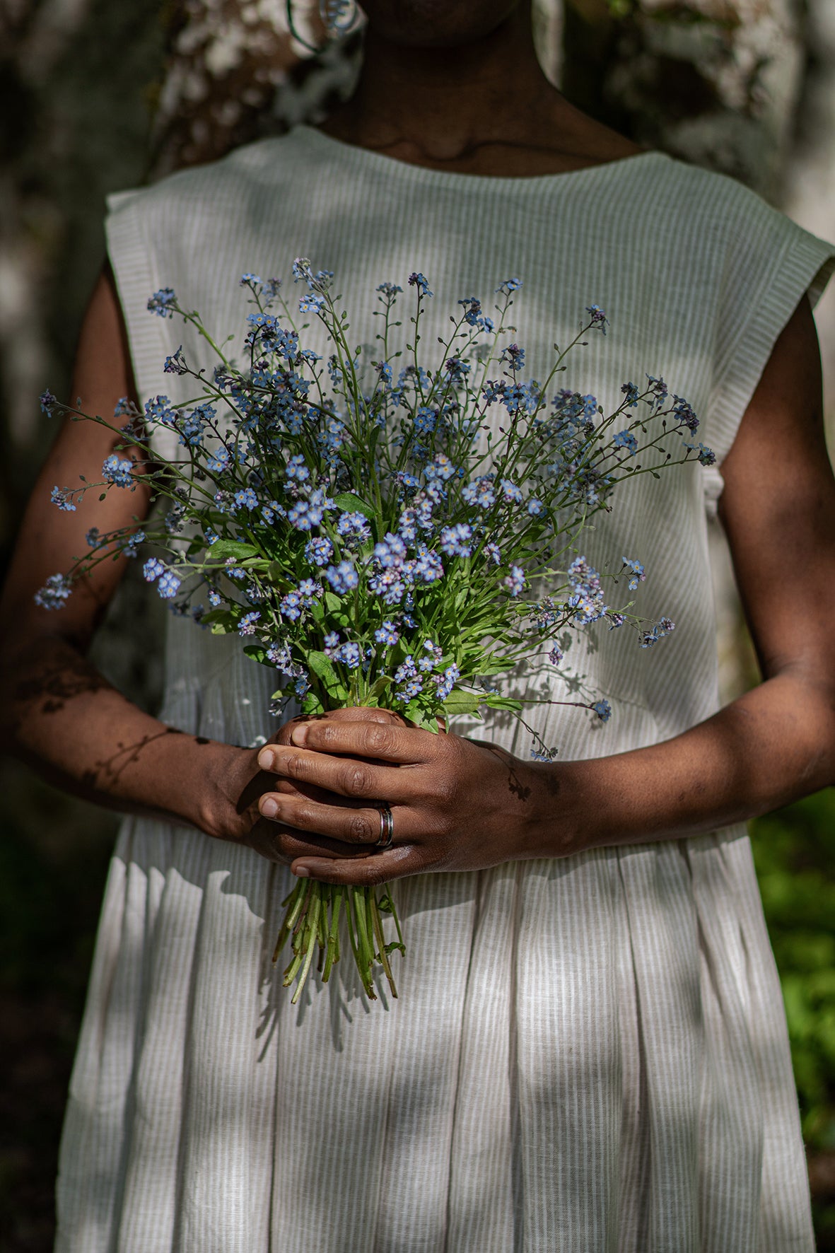 LINEN DRESS (available in size: 40/42)