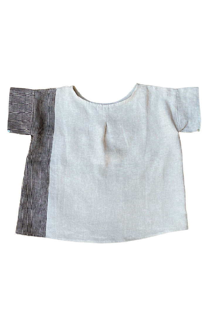 LINEN SQUARE TOP