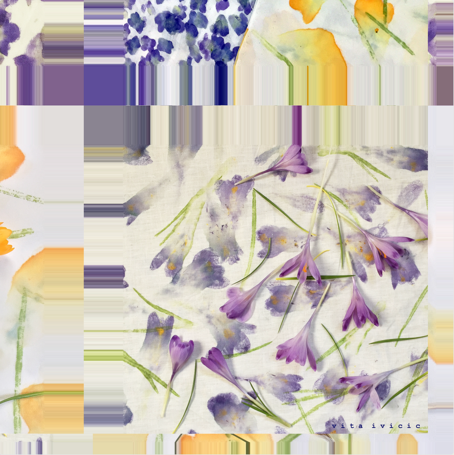 Crocuses and Violets