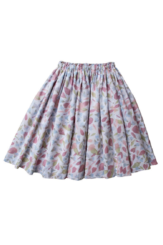 SKIRT - PEONIES AND BLUEBELLS