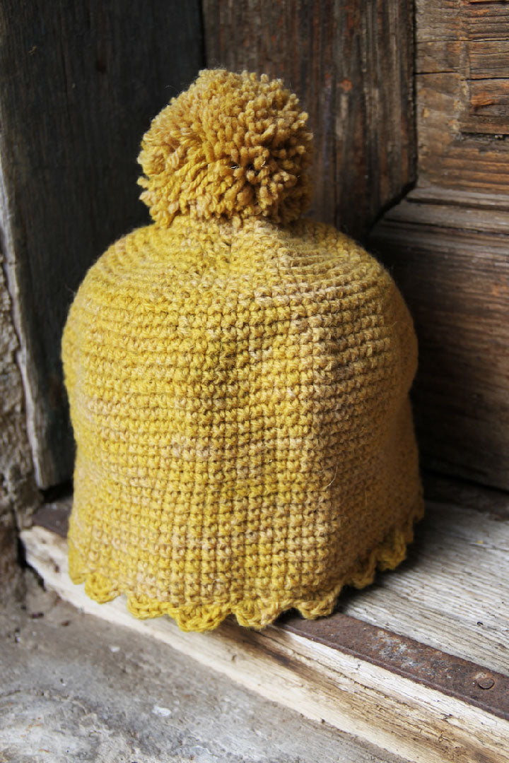 HANDMADE HAT - YELLOW