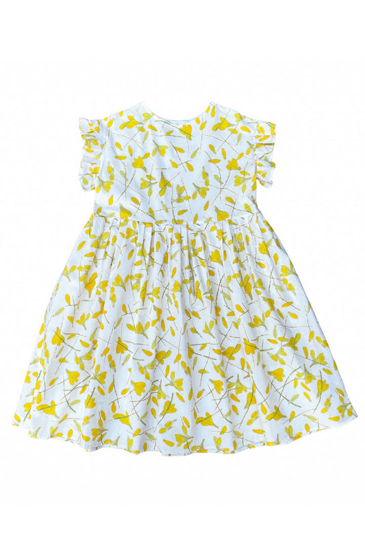 DRESS - CROCUS FLOWERS (available in size: 38/40)