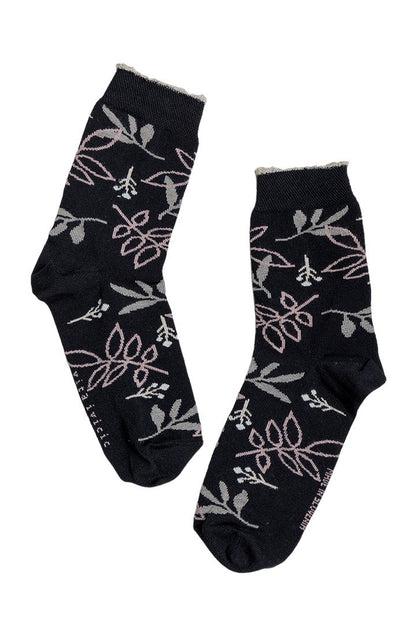 MEADOW SOCKS - BLACK