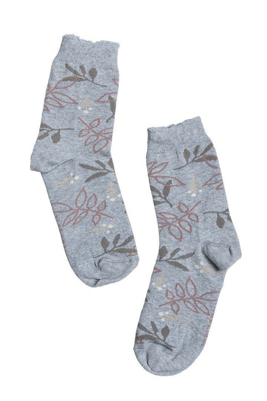 MEADOW SOCKS - GREY