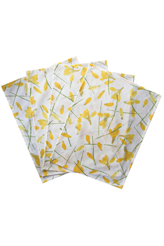 COTTON TABLE MATS - SET OF FOUR