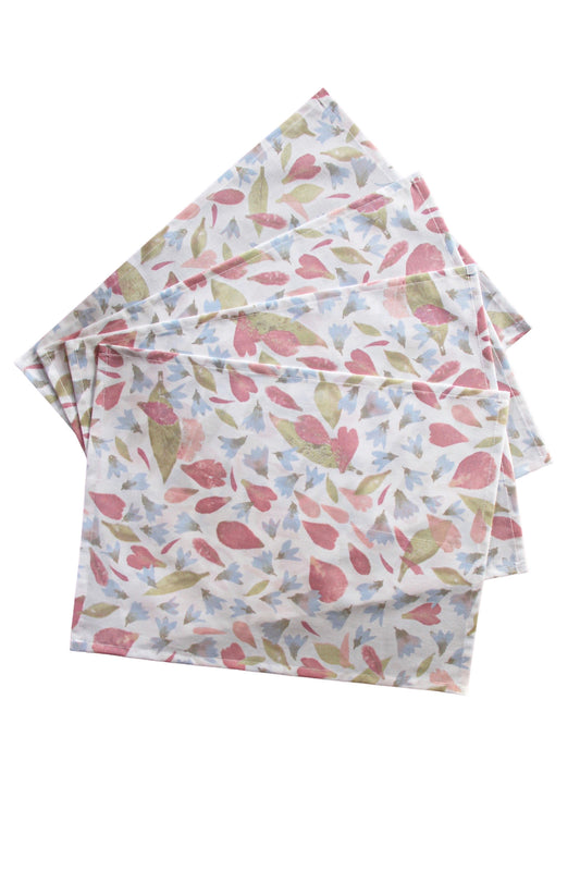 COTTON TABLE MATS - SET OF FOUR