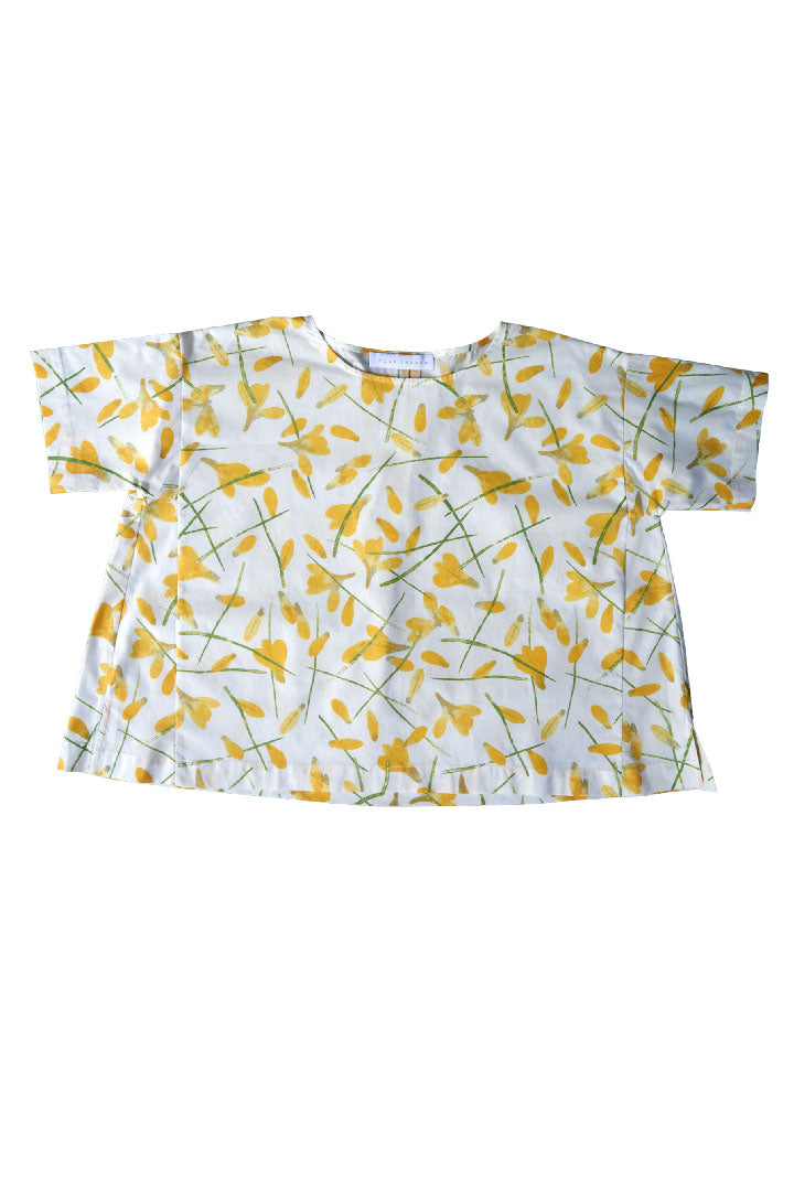 CROCUS FLOWERS SQUARE TOP (available in size: 36, 38, 40, 42)