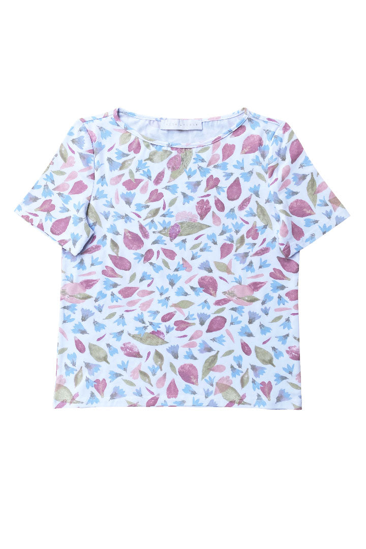 PEONIES AND BLUEBELLS T-SHIRT (available in size: 44)