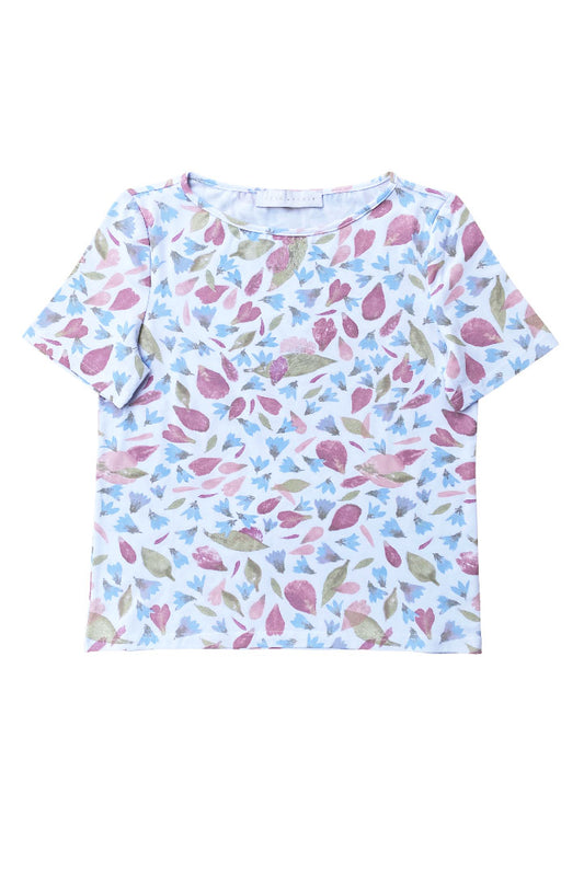 PEONIES AND BLUEBELLS T-SHIRT (available in size: 44)