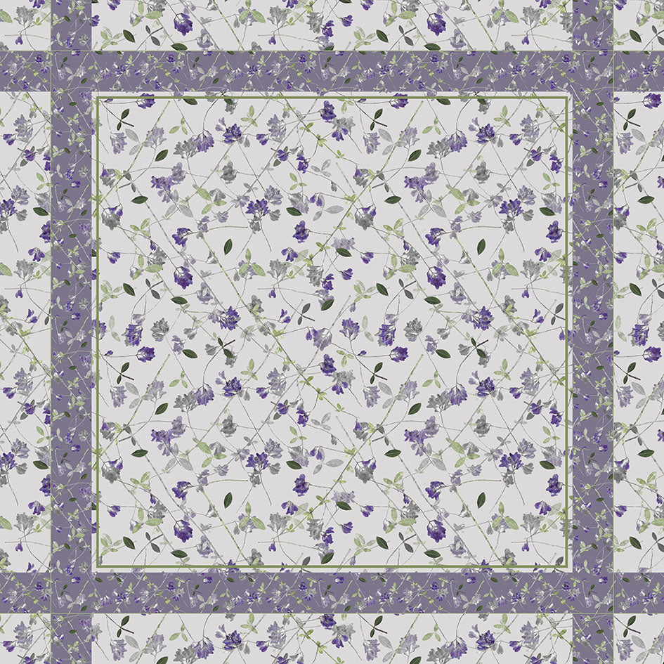 Purple and grey tones