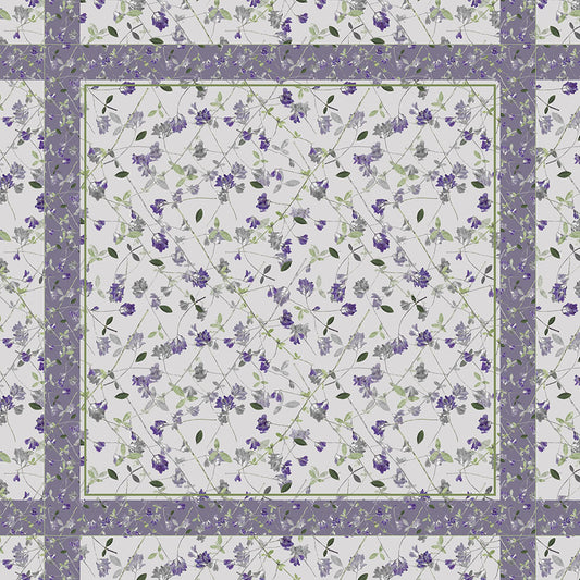 Purple and grey tones