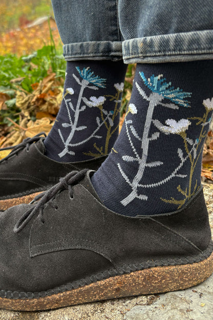 Buttercup and Knapweed socks - TWO PAIRS