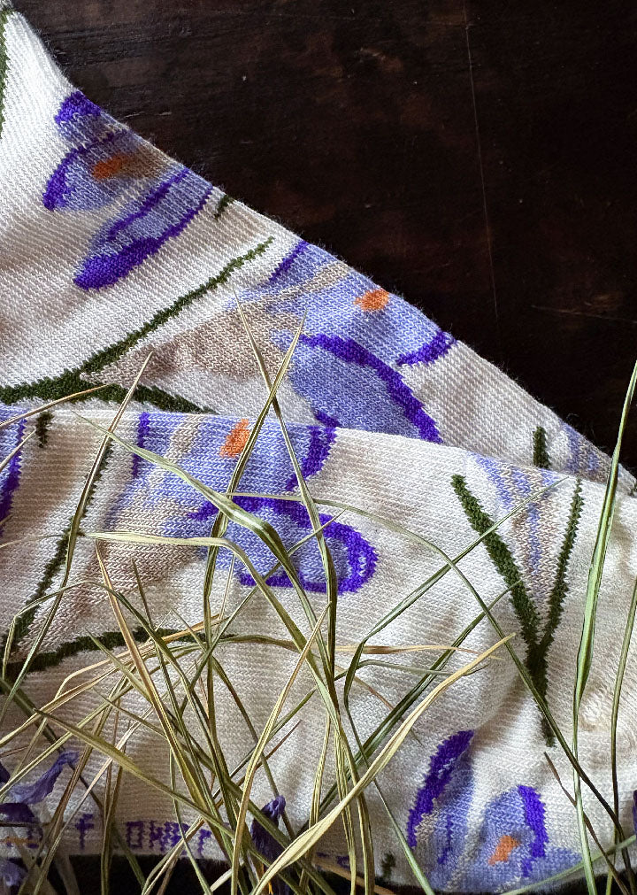 Crocus Flower Socks low cut