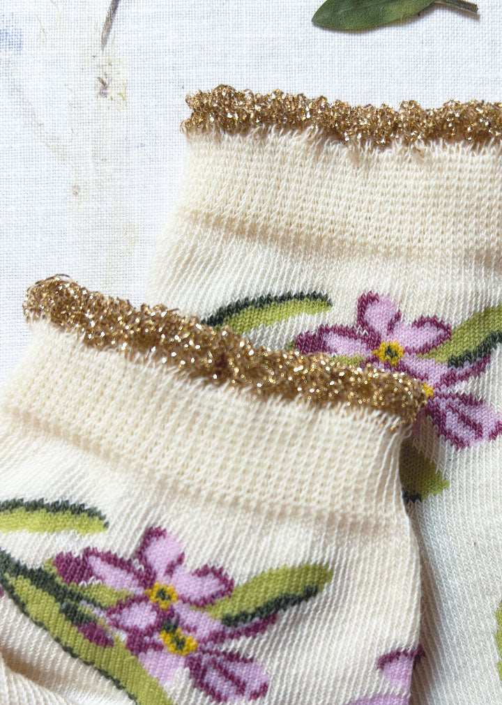 Forget-me-not Socks - low cut PREORDER