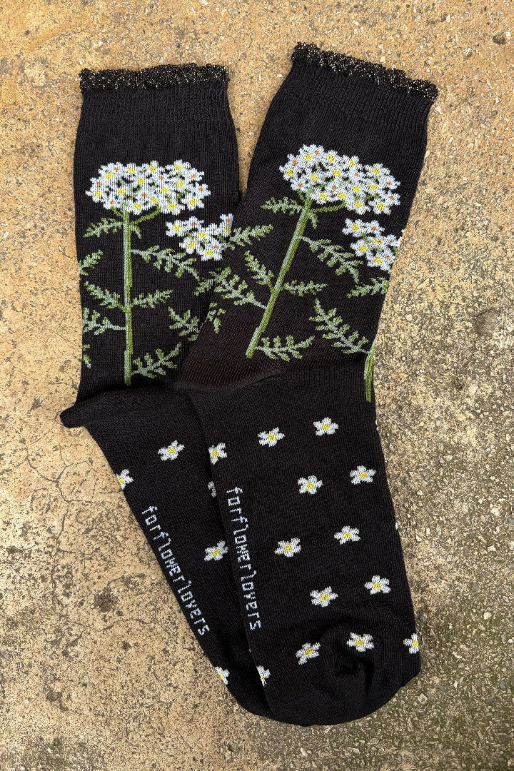 Yarrow socks - black