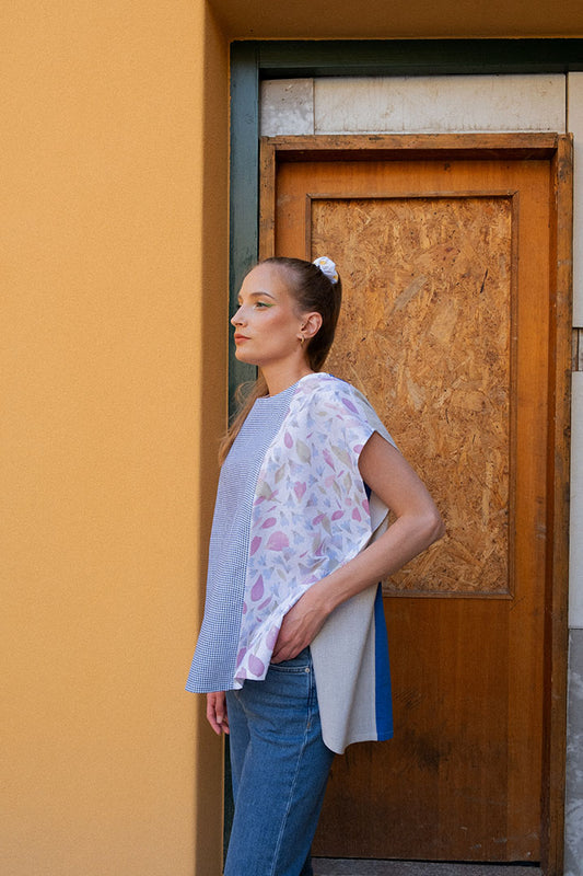 patchwork floral blouse by morja x vita ivicic