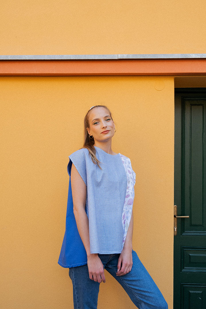 patchwork floral blouse by morja x vita ivicic