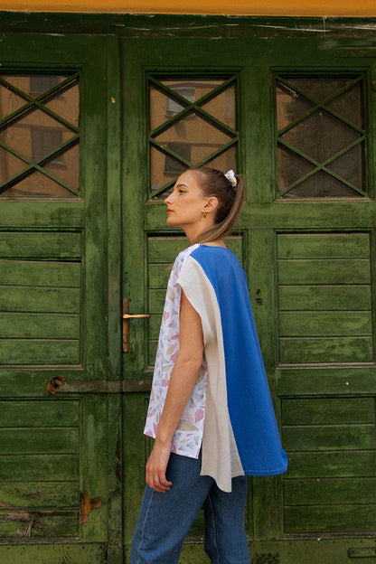 patchwork floral blouse by morja x vita ivicic